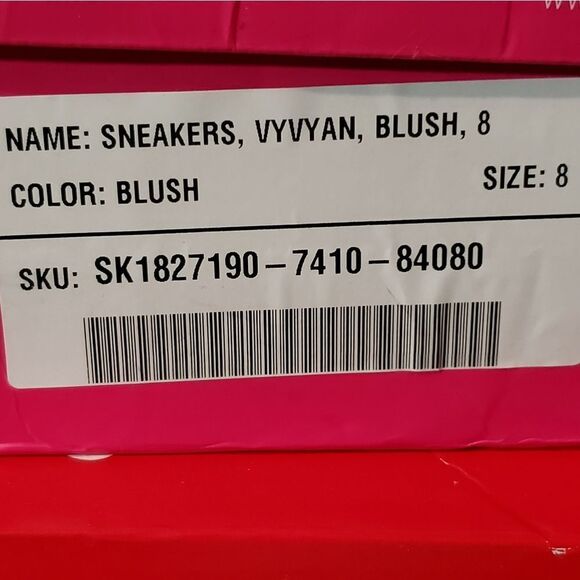 🔸️NIB Shoe Dazzle Blush Vyvyan Rhinestone Platform Shoes Size 8 - Picture 11 of 12